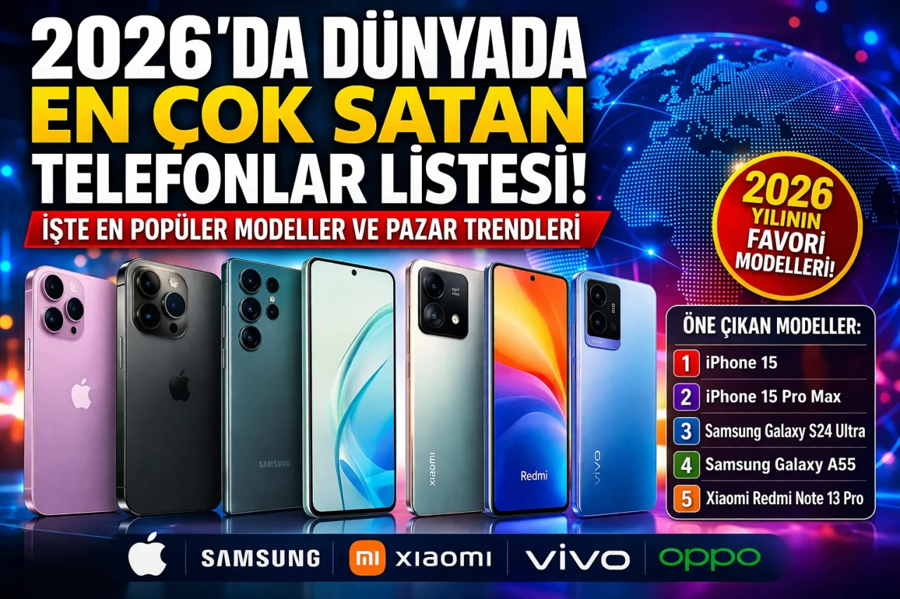2026 Dünyada En Çok Satan Telefonlar Listesi En Popüler Akıllı Telefon Modelleri