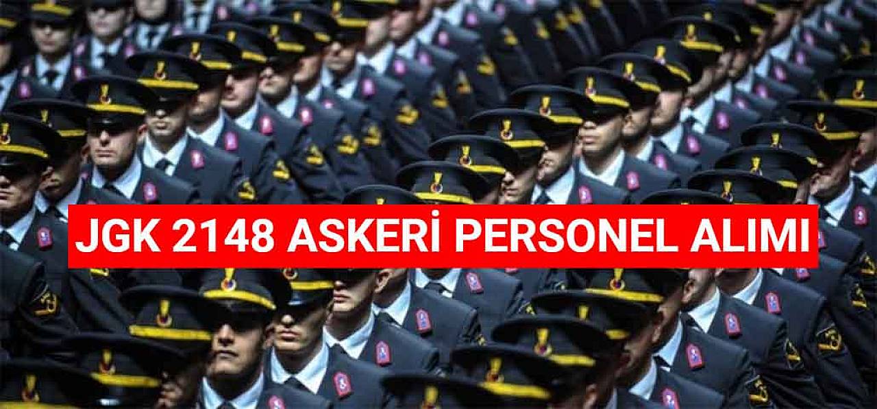 2023 JGK 2148 Askeri Personel Alımı