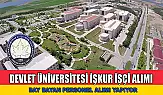 Devlet Üniversitesi İŞKUR ile İşçi Alacak! Bay-Bayan Personel Alımı