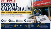 GSB 2026 Sosyal Çalışmacı Alımı: Şartlar, KPSS Taban Puanı, Maaşları