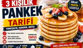 3 Kişilik Pankek Tarifi Nasıl Yapılır? Tam Ölçülü Detaylı Rehber
