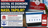 Sosyal ve Ekonomik Destek Başvurusu Nasıl Yapılır Başvuru Şartları Neler?
