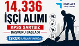 İŞKUR’dan Dev Fırsat: 14 Bin 336 Beden İşçisi Alımı Yapılıyor