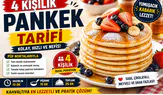 4 Kişilik Pankek Tarifi Nasıl Yapılır? Püf Noktaları