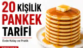 20 Kişilik Pankek Tarifi Nasıl Yapılır? (Evde Kolay, Tam Ölçülü