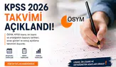 KPSS 2026 Takvimi Açıklandı! Başvurular Ne Zaman Başlıyor? İşte Lisans, Ön Lisans ve Ortaöğretim KPSS Tarihleri