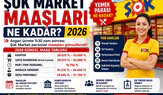 ŞOK Market Maaşları 2026 Kasiyer, Reyon Görevlisi, Müdür ve Part-Time Personel
