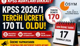 KPSS 2026/1 Tercih Ücreti Belli Oldu! Ödeme Yapmayanın Tercihi Geçersiz Sayılacak