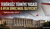Terörsüz Türkiye Yasası TBMM’de Kabul Edildi 6 Aylık Süreç Nasıl İşleyecek?