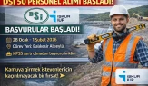 DSİ 50 Personel Alımı Yapacak İŞKUR İUP Başvuruları Şartları Detaylar