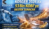 KOSGEB 2026 Destekleri Açıklandı! 53 Bin KOBİ’ye Hibe ve Teşvik Detayları