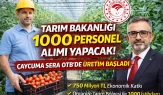 Tarım ve Orman Bakanlığı 1000 Personel Alımı Şartları Nelerdir.