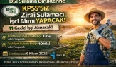 DSİ Sulama Birliklerine KPSS Şartsız İşçi Alımı Başvurular Başladı