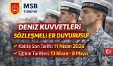 2026 Deniz Kuvvetleri Sözleşmeli Er Alımı Şartları