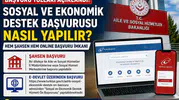 Sosyal ve Ekonomik Destek Başvurusu Nasıl Yapılır Başvuru Şartları Neler?