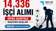 İŞKUR’dan Dev Fırsat: 14 Bin 336 Beden İşçisi Alımı Yapılıyor