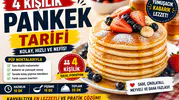 4 Kişilik Pankek Tarifi Nasıl Yapılır? Püf Noktaları