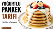 Yoğurtlu Pankek Tarifi Evde Nasıl Yapılır? Kolay