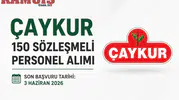 ÇAYKUR 150 Sözleşmeli Personel Alımı Başvuruları Sürüyor! Şartlar Açıklandı