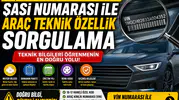 Şasi Numarası ile Araç Teknik Özellik Sorgulama Nasıl Yapılır? VIN Numarası ile Hangi Bilgiler Öğrenilir? İ