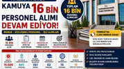 Haziran 2026’da Kamuya 16 Bin Personel Alımı Devam Ediyor! İşte Başvurusu Süren İlanlar