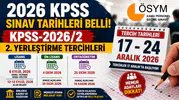 KPSS-2026/2 İçin Tarih Verildi: Tercihler 17 Aralık'ta Başlıyor