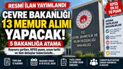 5 Bakanlığa 13 Uzman Yardımcısı Alınacak! KPSS 70 Puanla Başvuru Başladı