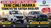 870 Bin TL’ye Sıfır Ticari Araç  Yeni Çinli Marka Türkiye Pazarına Girdi