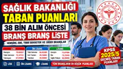 Sağlık Bakanlığı Personel Alımı 2026: Hemşire, Ebe ve Tıbbi Sekreter KPSS Taban Puanları