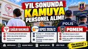 2026 Yıl Sonu Kamu Personel Alımları! KPSS, Sağlık ve POMEM