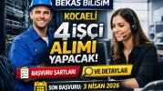 Kocaeli Bekaş Bilişim 4 İşçi Alımı Yapacak Başvuru Şartları ve Detaylar
