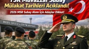 TSK Muvazzaf Subay Adayı Mülakat Ne Zaman Tarihleri Açıklandı!