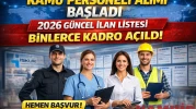 Kamu Personeli Alımı Başladı: 2026 Güncel İlan Listesi