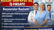 Kızılay KPSS’siz Personel Alımı 2026  Online Başvuru Ve Şartları