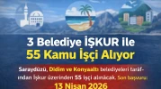 Belediye İşçi Alımı 2026 Belediye İŞKUR 55 İşçi Alımı