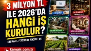 3 Milyon TL ile Yapılacak İş Fikirleri 2026 En Karlı Yatırım Alanları