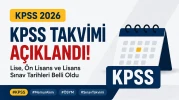 2026 KPSS Takvimi Açıklandı! Lise, Ön Lisans ve Lisans Sınav Tarihleri Belli Oldu