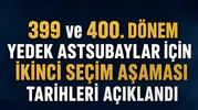 Yedek Astsubaylar için İkinci Seçim Aşamaları Tarihleri Açıklandı! (399. ve 400. Dönem)