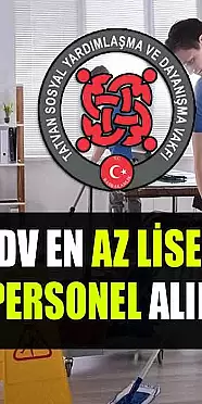 Çerkeş SYDV Sözleşmeli Personel Alımı! En Az Lise