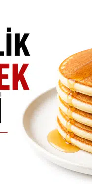 6 Kişilik Pankek Tarifi Nasıl Yapılır? Evde Kolay Yöntem