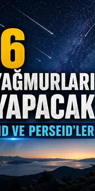 2026'da Meteor Yağmurları