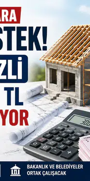 Ev Yapacaklara 0.69 Faizli Dev Konut Kredisi Desteği! 3 Milyon TL’ye Kadar