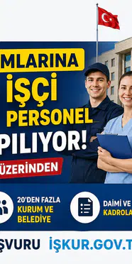 İŞKUR Üzerinden Kamuya 500 Personel ve İşçi Alımı Başladı! Son Başvurular Bu Hafta
