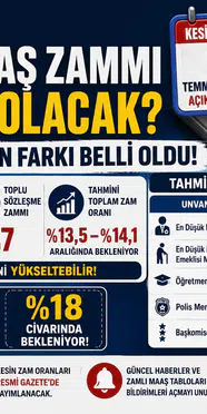 Temmuz 2026 Memur ve Emekli Maaş Zammında Son Durum