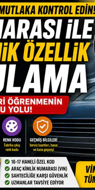 Şasi Numarası ile Araç Teknik Özellik Sorgulama Nasıl Yapılır? VIN Numarası ile Hangi Bilgiler Öğrenilir? İ