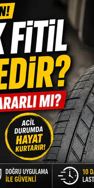 Lastik Fitil Seti Nedir? Fitil Atmak Zararlı mı? Nasıl Kullanılır