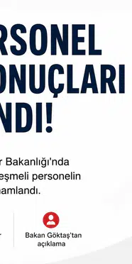 680 Sözleşmeli Personelin Yerleştirme Sonuçları Açıklandı