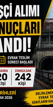 TTK 262 Daimi İşçi Alımı Kura Sonuçları Duyuruldu!