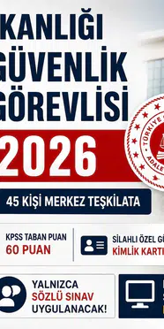 Adalet Bakanlığı 524 Güvenlik Görevlisi Alımı Başladı! Başvuru Şartları