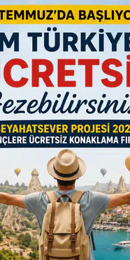 10 Temmuz'da Başlıyor! 18-30 Yaş Arasına Türkiye'yi Ücretsiz Gezme Fırsatı